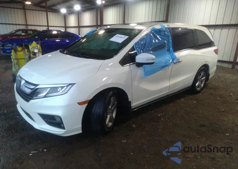 2019 Honda Odyssey Ex-L из США, поврежденный, VIN 5FNRL6H76KB055608